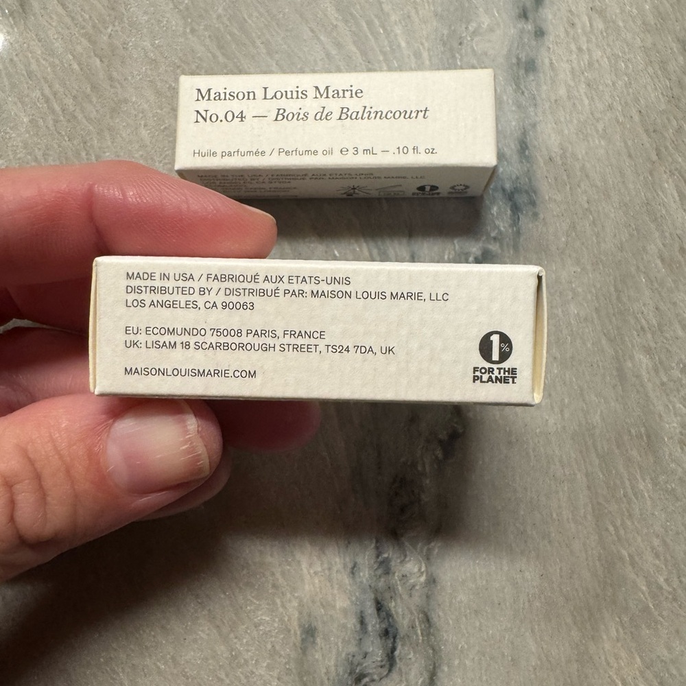 Maison Louis Marie Oil Minis (.01 fl oz)—No. 4 and No. 13 - Picture 3 of 6